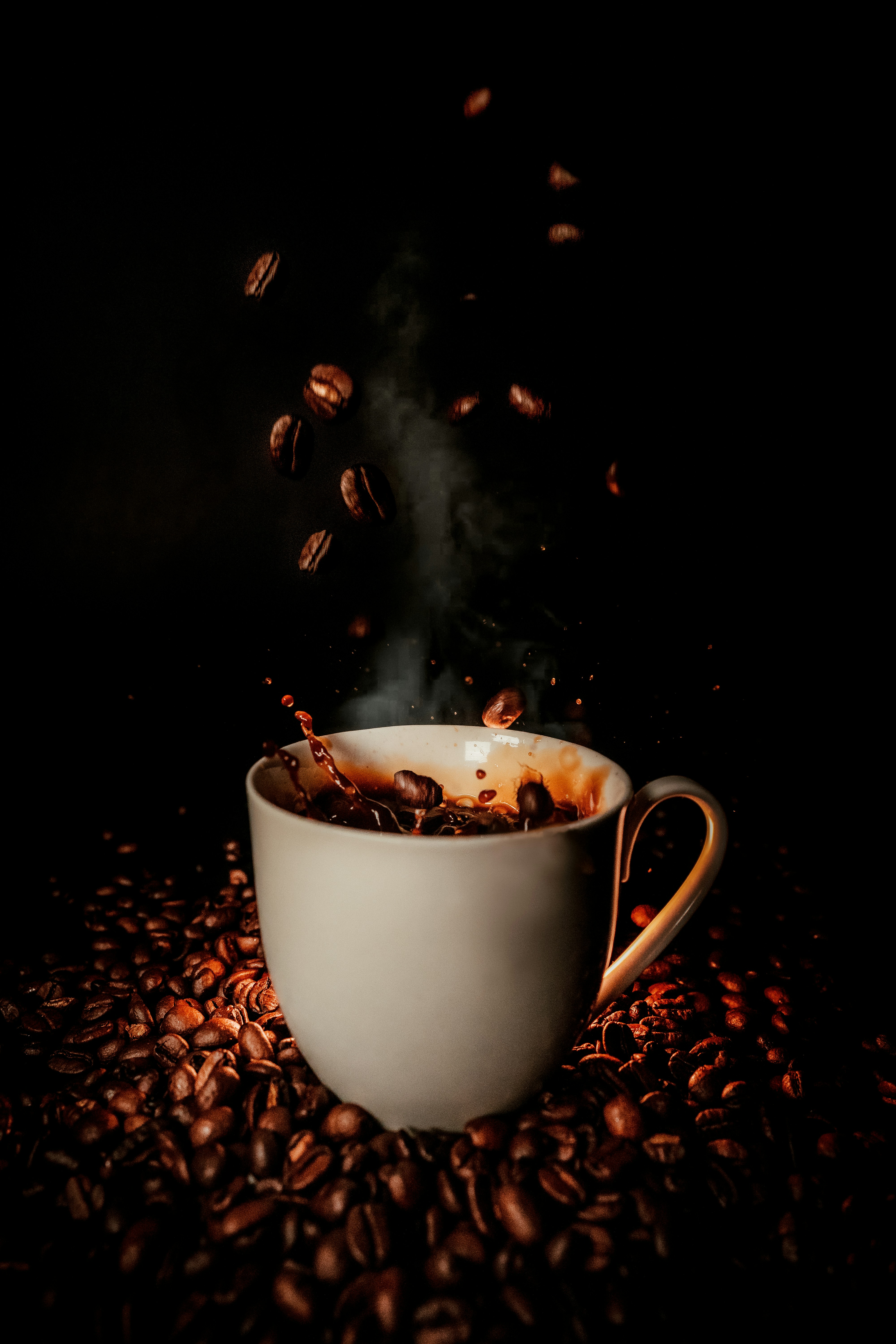 Una taza de café